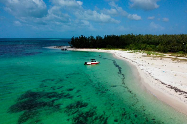 Tour a El Cielo Cozumel Económico en Lancha
