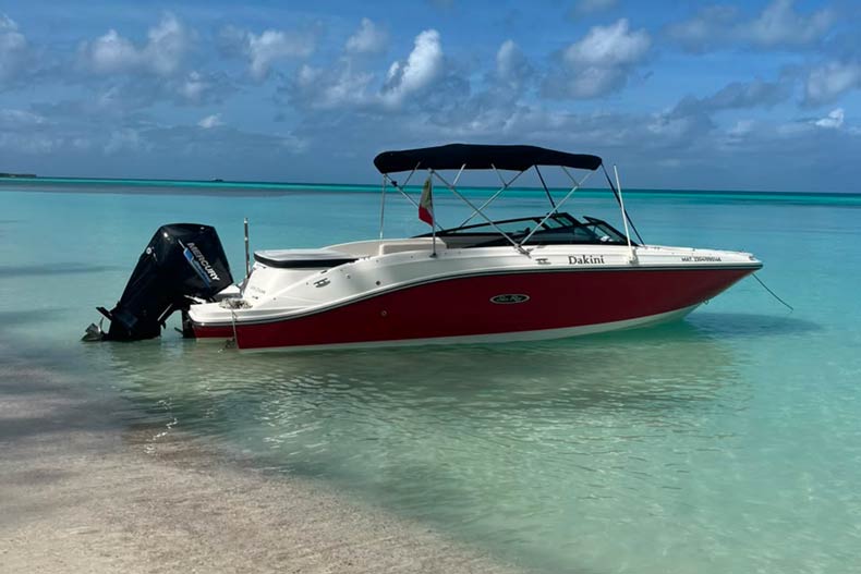 Tour a El Cielo Cozumel Económico en Lancha